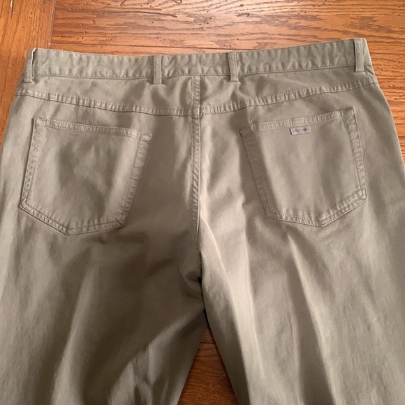 Paul & Shark Dark Taupe Five Pocket Pants Cotton Stretch Classic Fit Size 38 - Picture 9 of 12